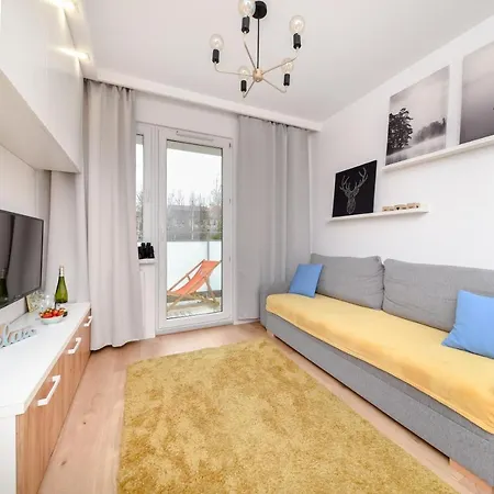 Mewa Apartament- 5 Minut Do Plazy Bezplatny Parking